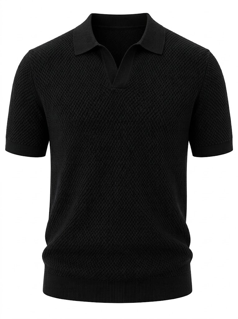 TEXTURED POLO