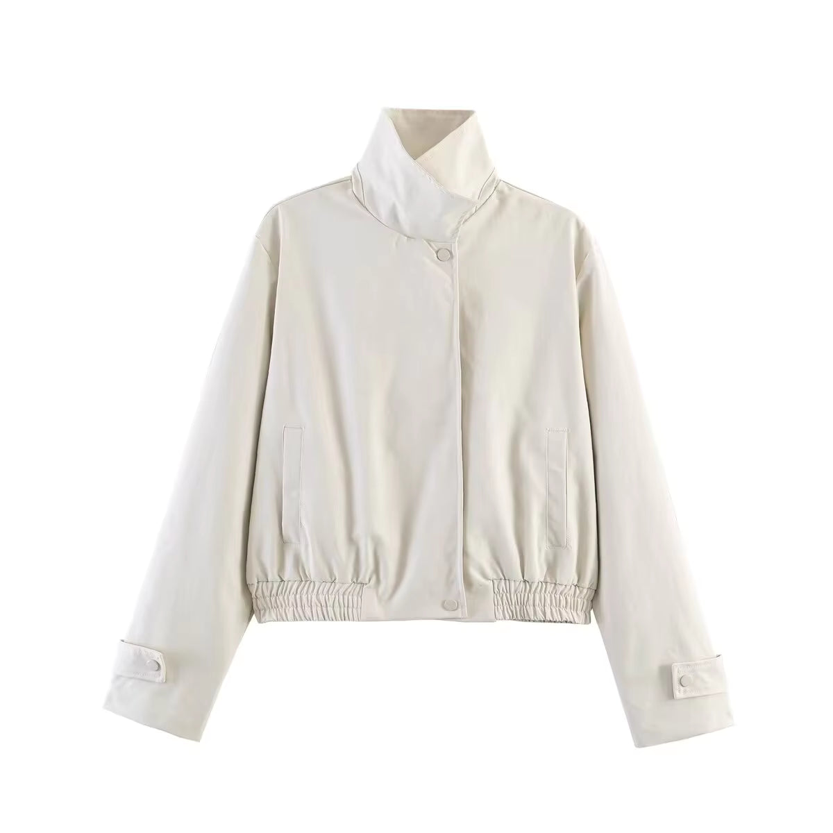 Carmen Cropped Bomber Jacket