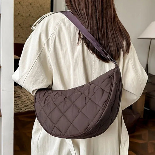 SOERA Ella Nylon Crossbody Belt Bag - Bag - SOERA-605315-DAR-40-60899 Darkbrown