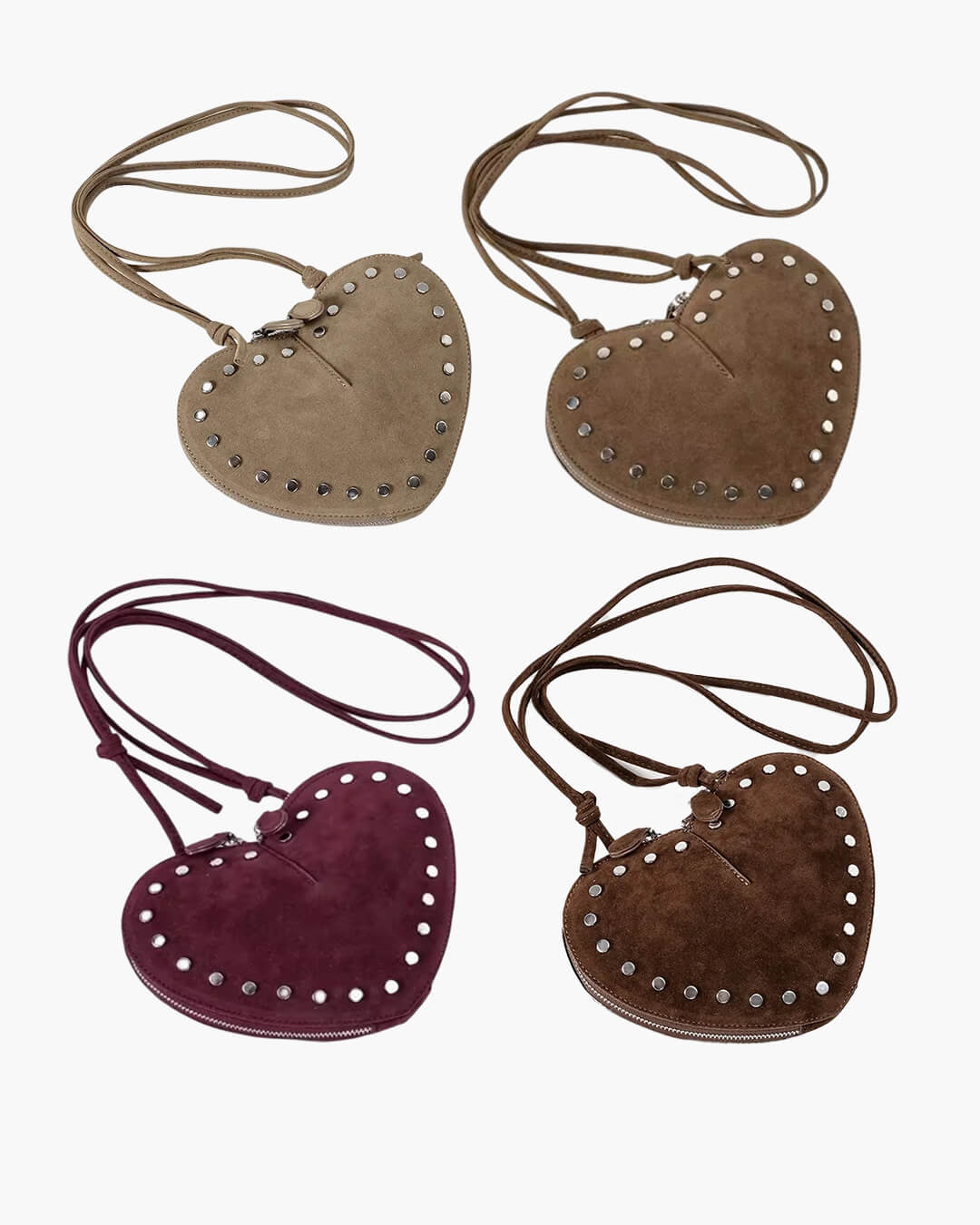 Jane Vintage Faux Suede Crossbody Bag