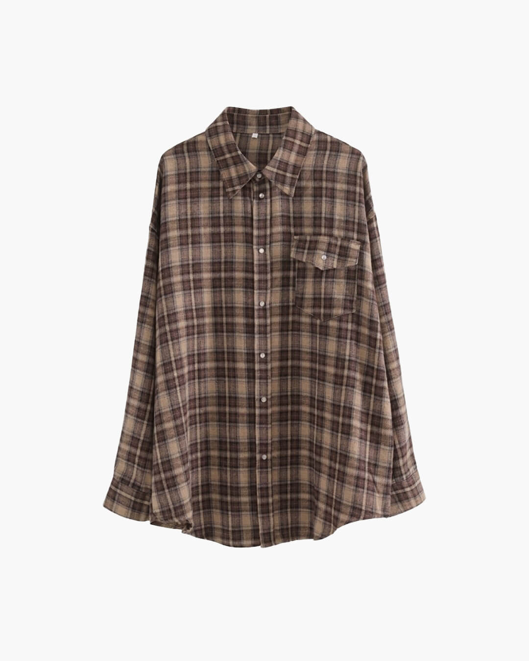 Melissa Oversized Plaid Shirt